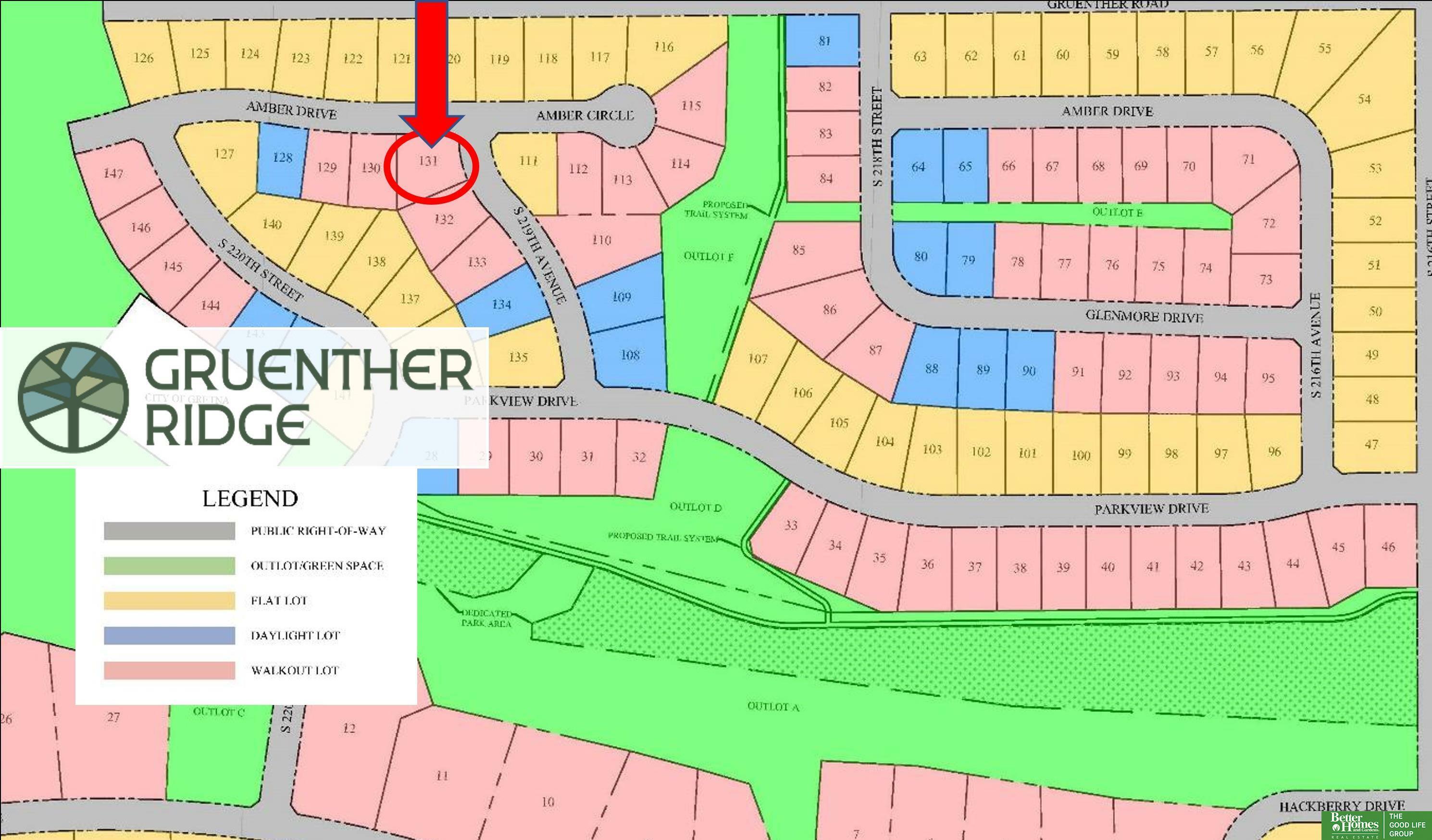 Lot 131 Gruenther Ridge, Amber Circle  Gretna NE 68028 photo