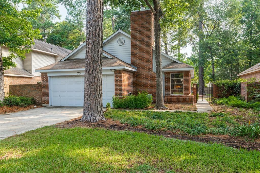 Property Photo: 75 N Rushwing Circle TX 77381