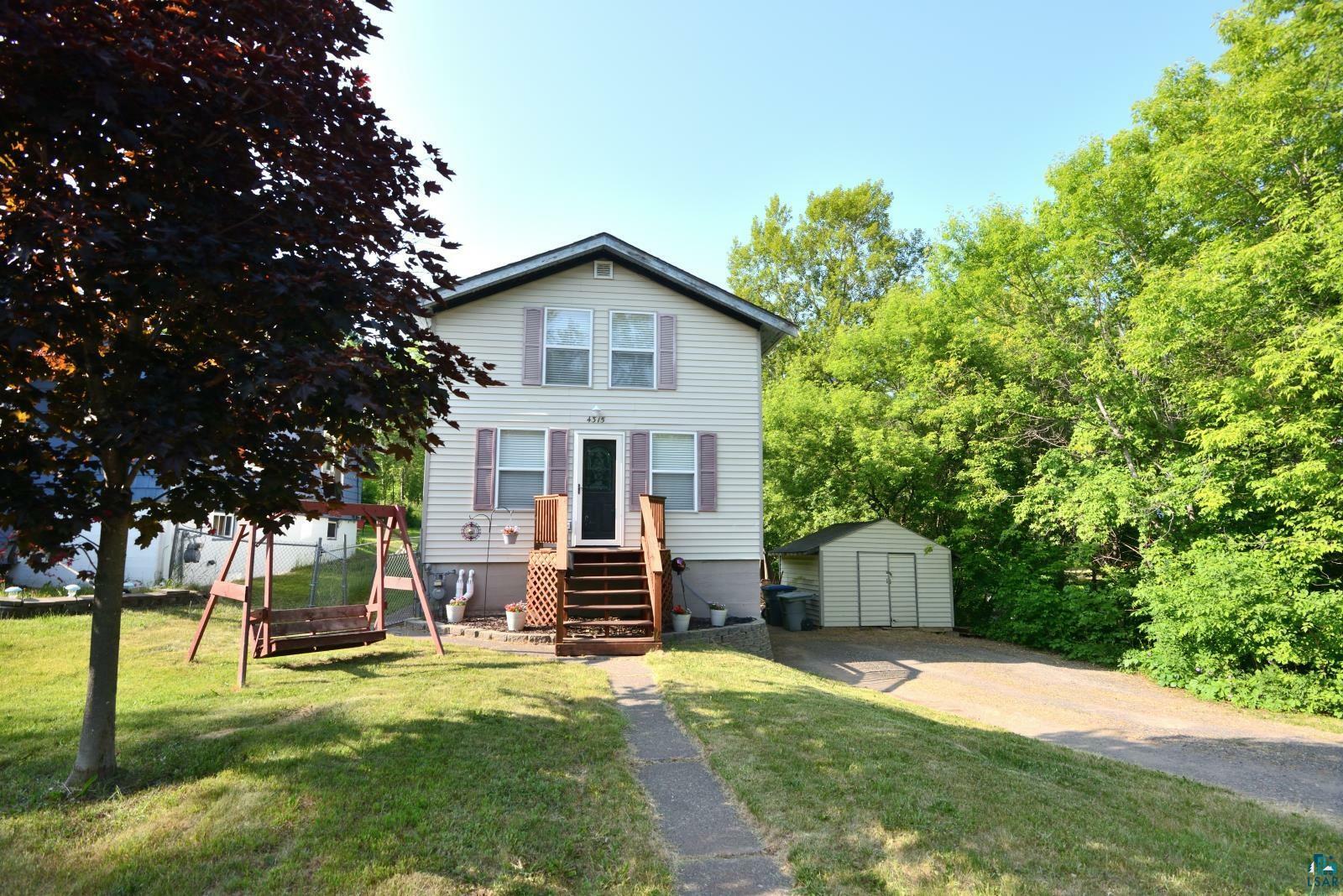 Property Photo:  4315 Pitt St  MN 55804 