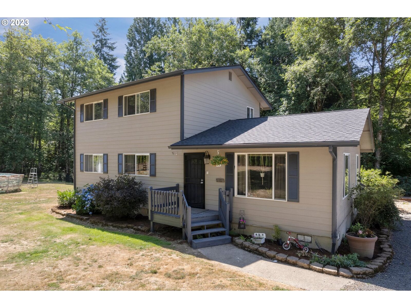 Property Photo:  25034 Warren Rd  OR 97048 