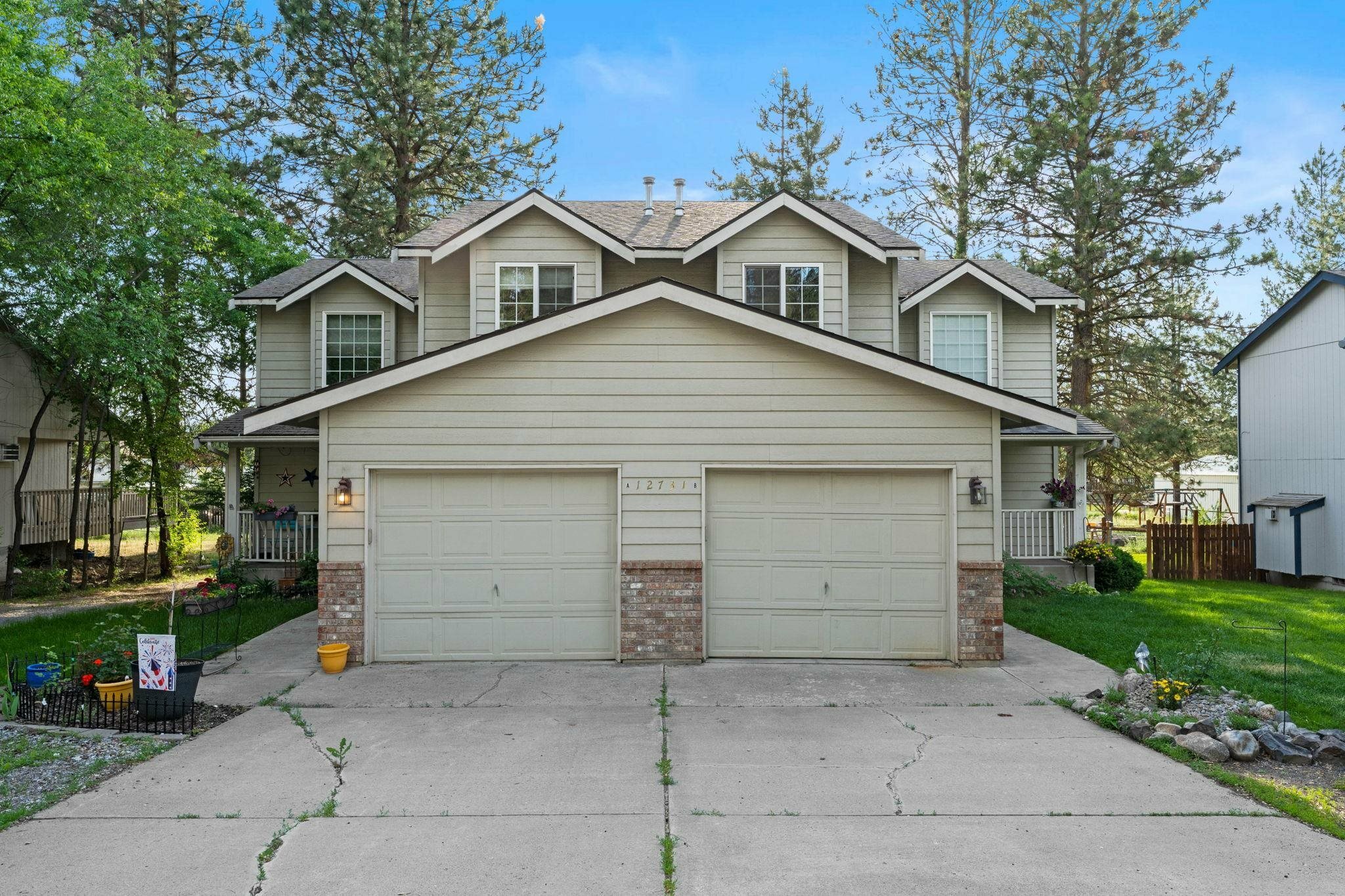 Property Photo:  12731 N Dakota St A And B  WA 99218 