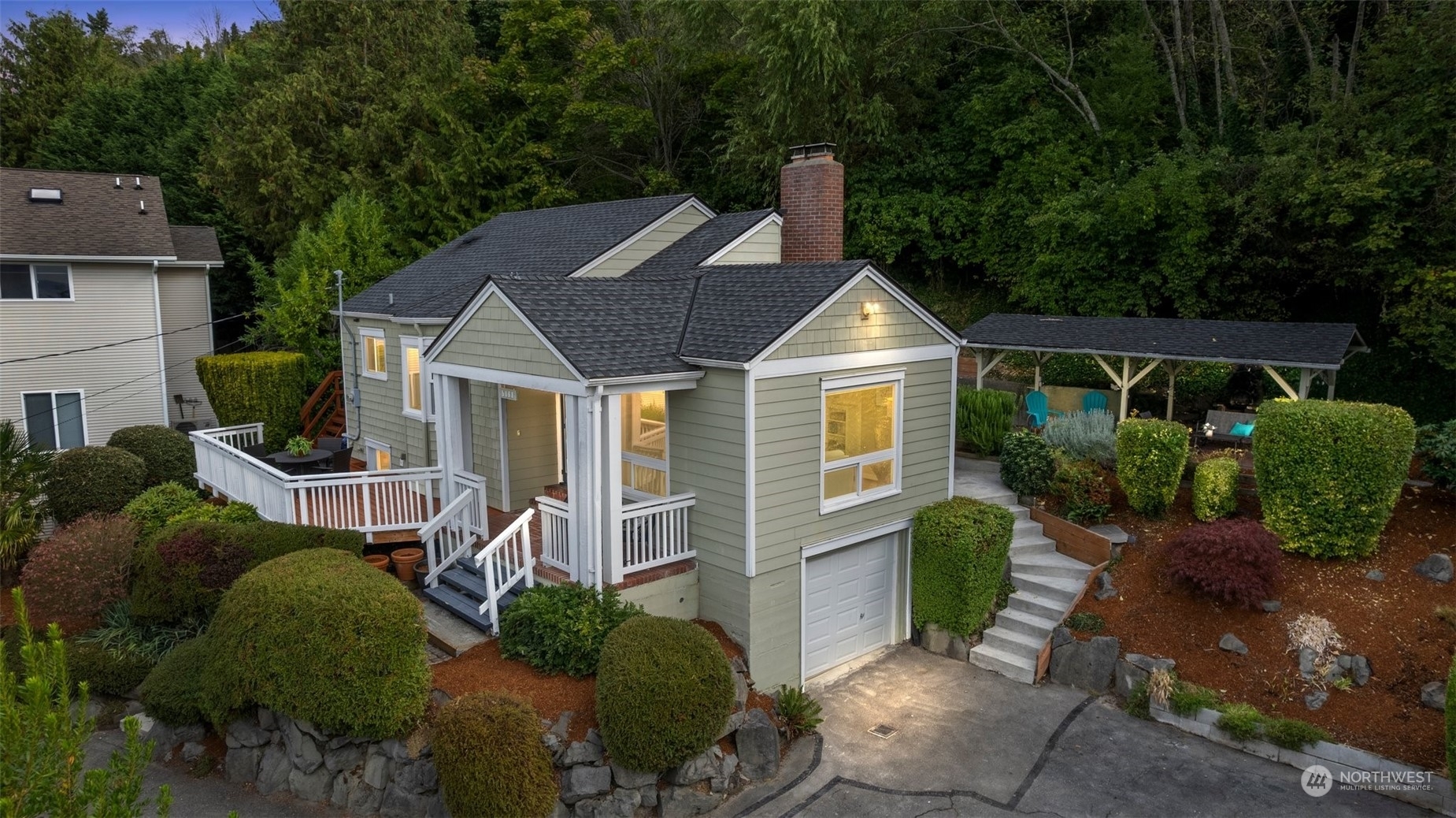 Property Photo:  5068 Beach Drive SW  WA 98136 