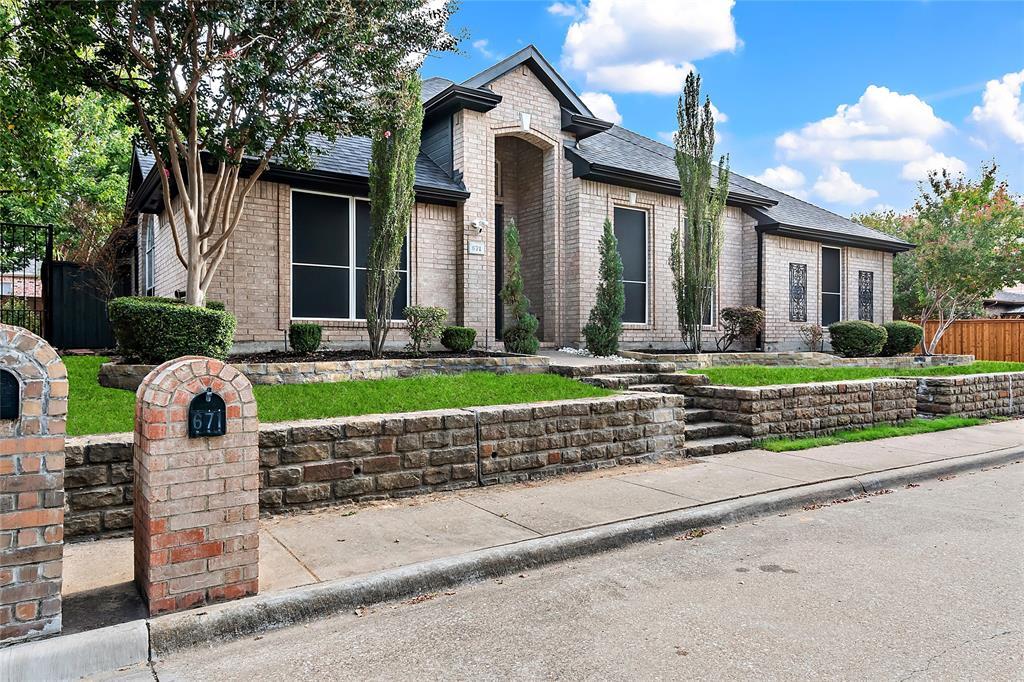 Property Photo:  671 Stafford Circle  TX 75087 