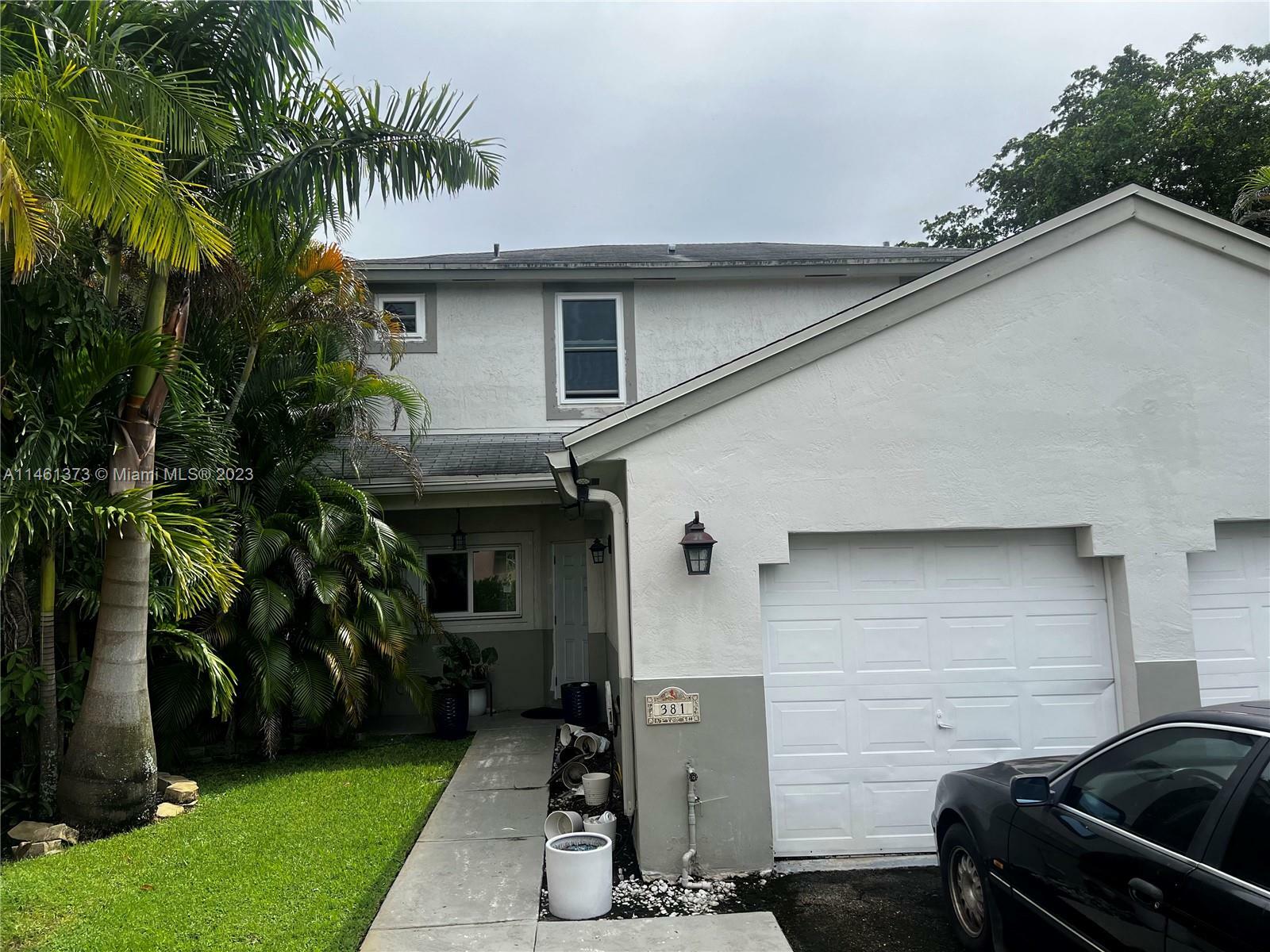 Property Photo: 381 NW 207th Ave FL 33029