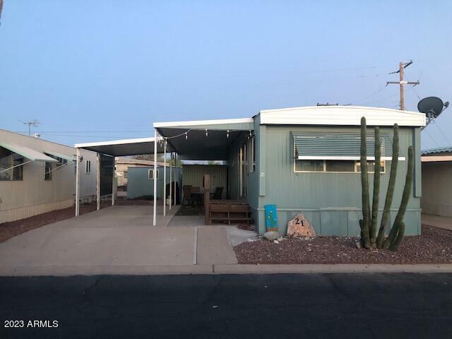 Property Photo:  25 S 102nd Street 21  AZ 85208 