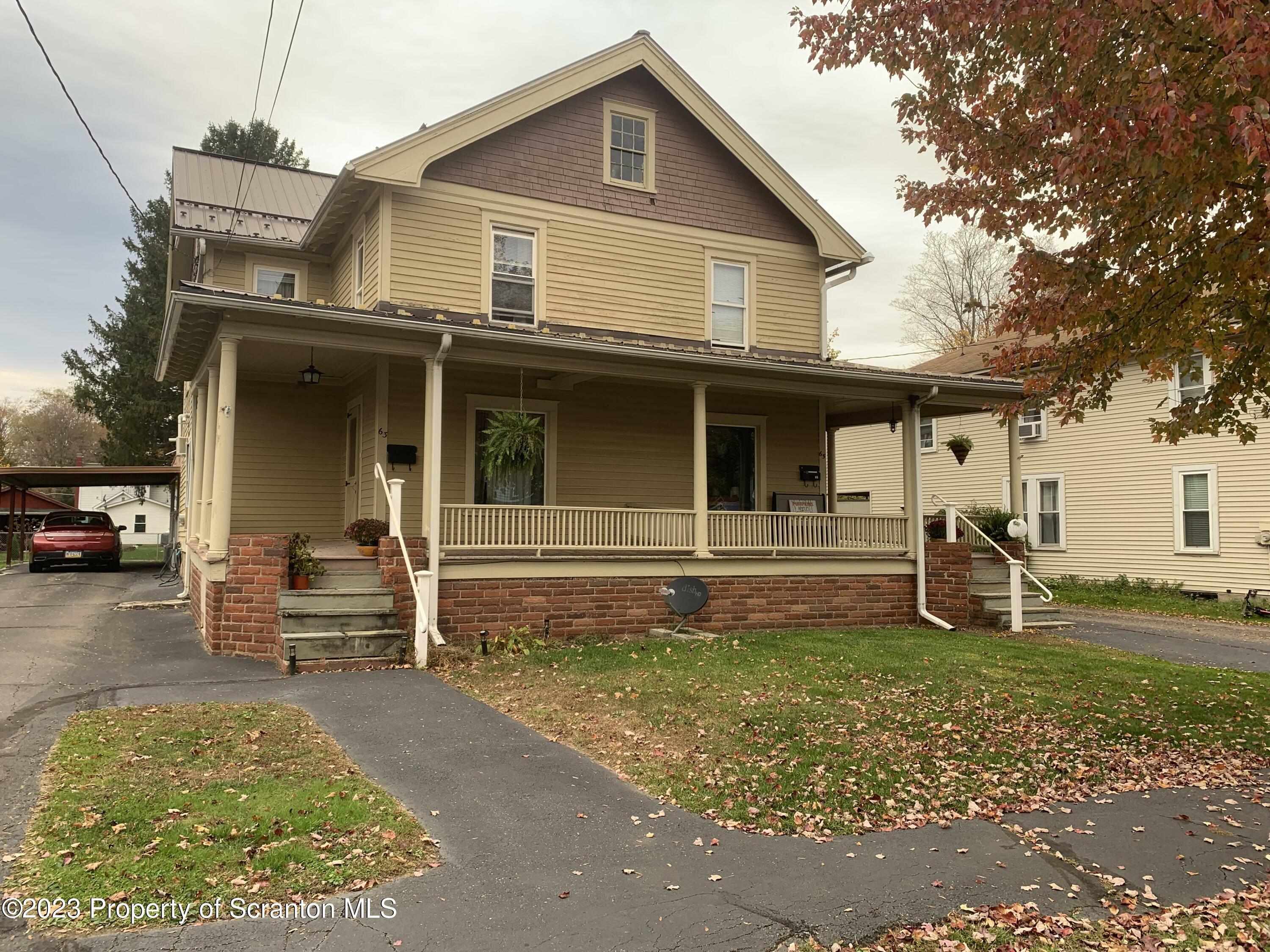 Property Photo:  63 /65 Franklin Avenue  PA 18657 