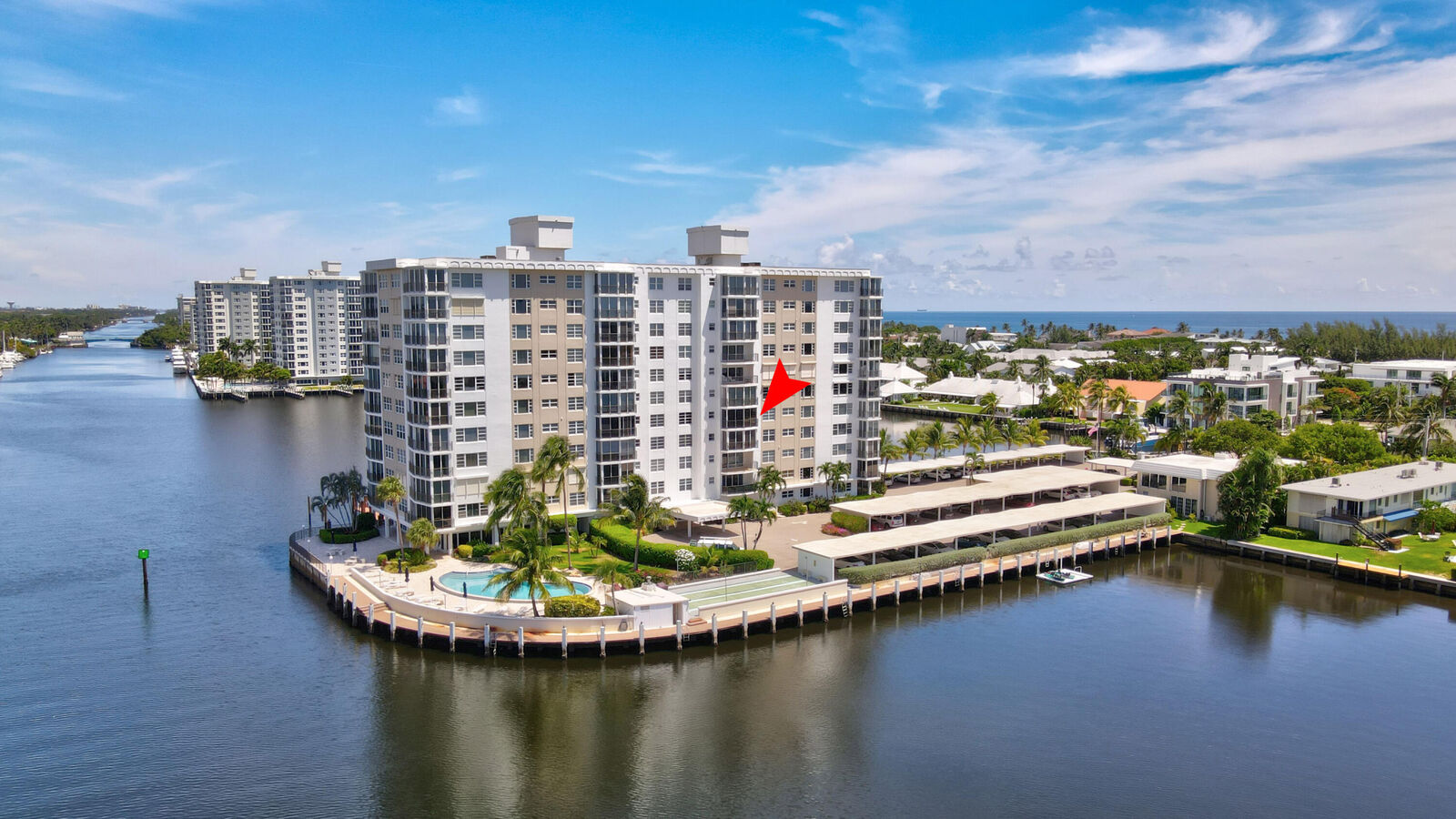 Property Photo:  400 Seasage Drive 504  FL 33483 