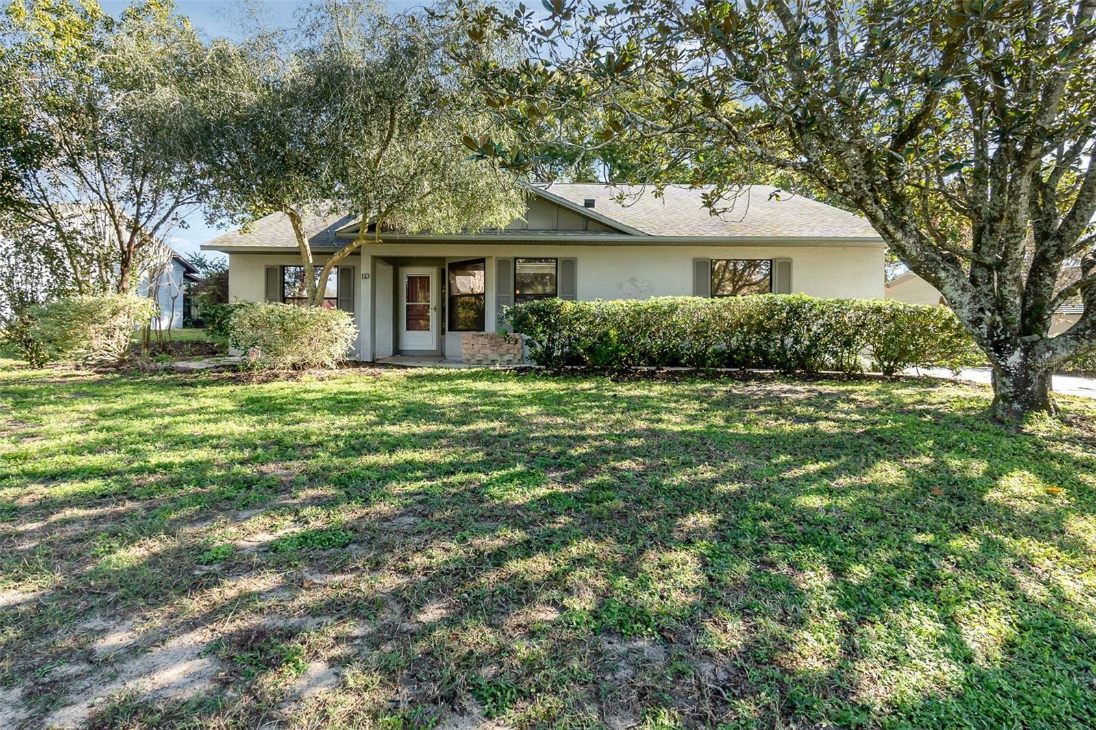 Property Photo:  113 Ridgecrest Drive  FL 32726 