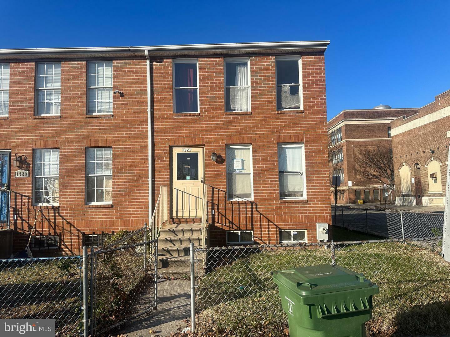 1222 N Carey Street  Baltimore MD 21217 photo