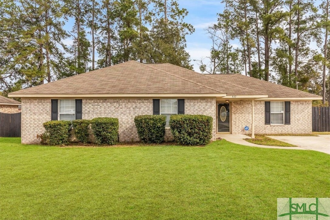 Property Photo:  937 Ruth Drive  GA 31313 