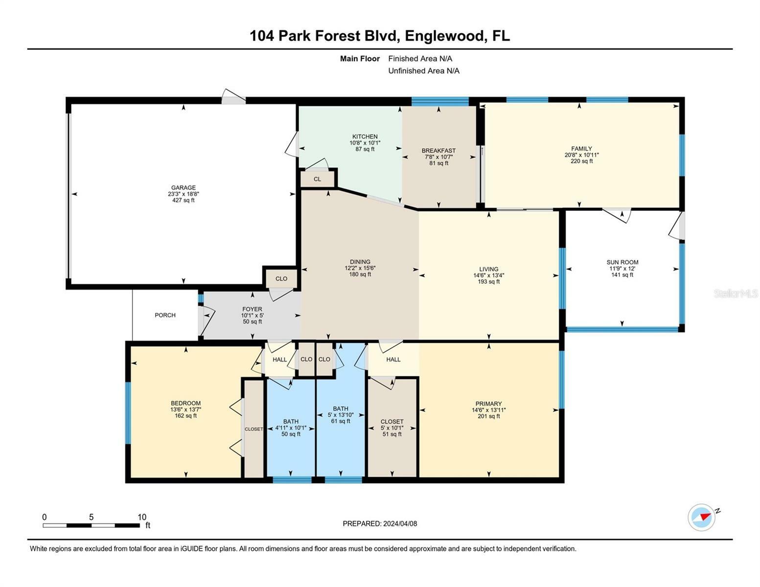 Property Photo: 104 Park Forest Boulevard FL 34223