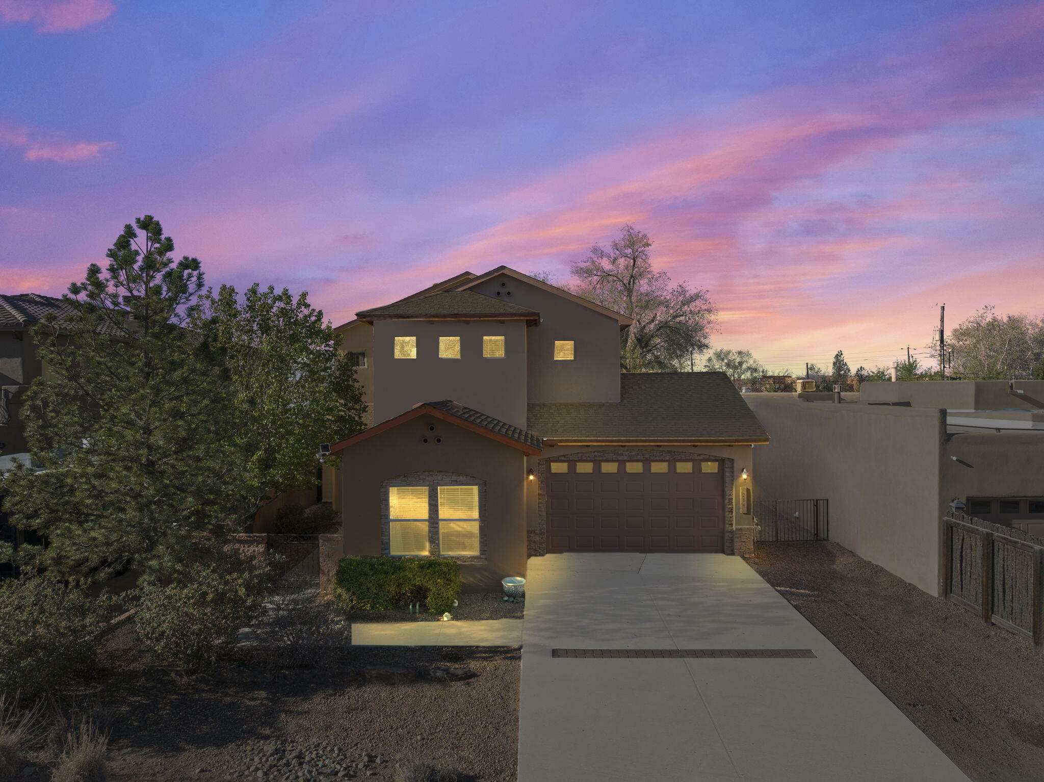 Property Photo:  214 Nico Trail  NM 87114 