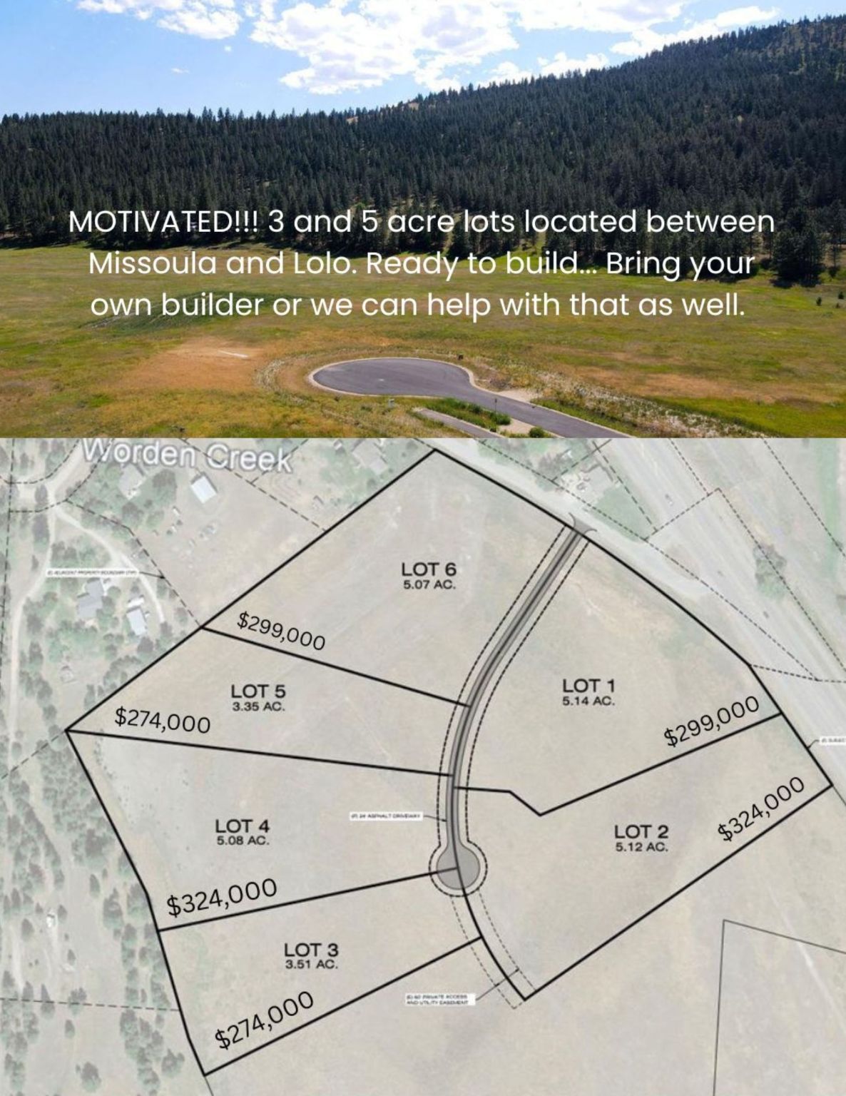 Property Photo: 0 Hwy 93 Lot 3 MT 59847