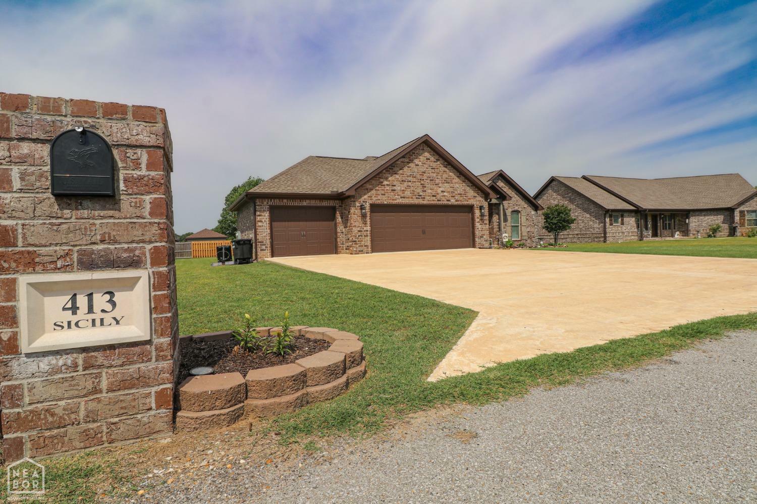 Property Photo:  413 Sicily Circle  AR 72472 