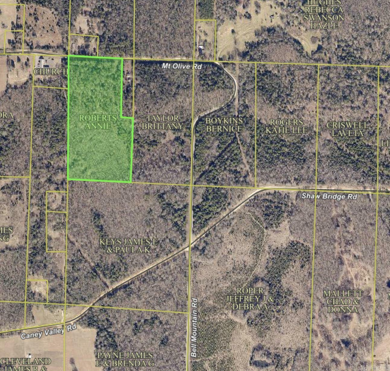 Property Photo:  000 Mt Olive  AR 72127 