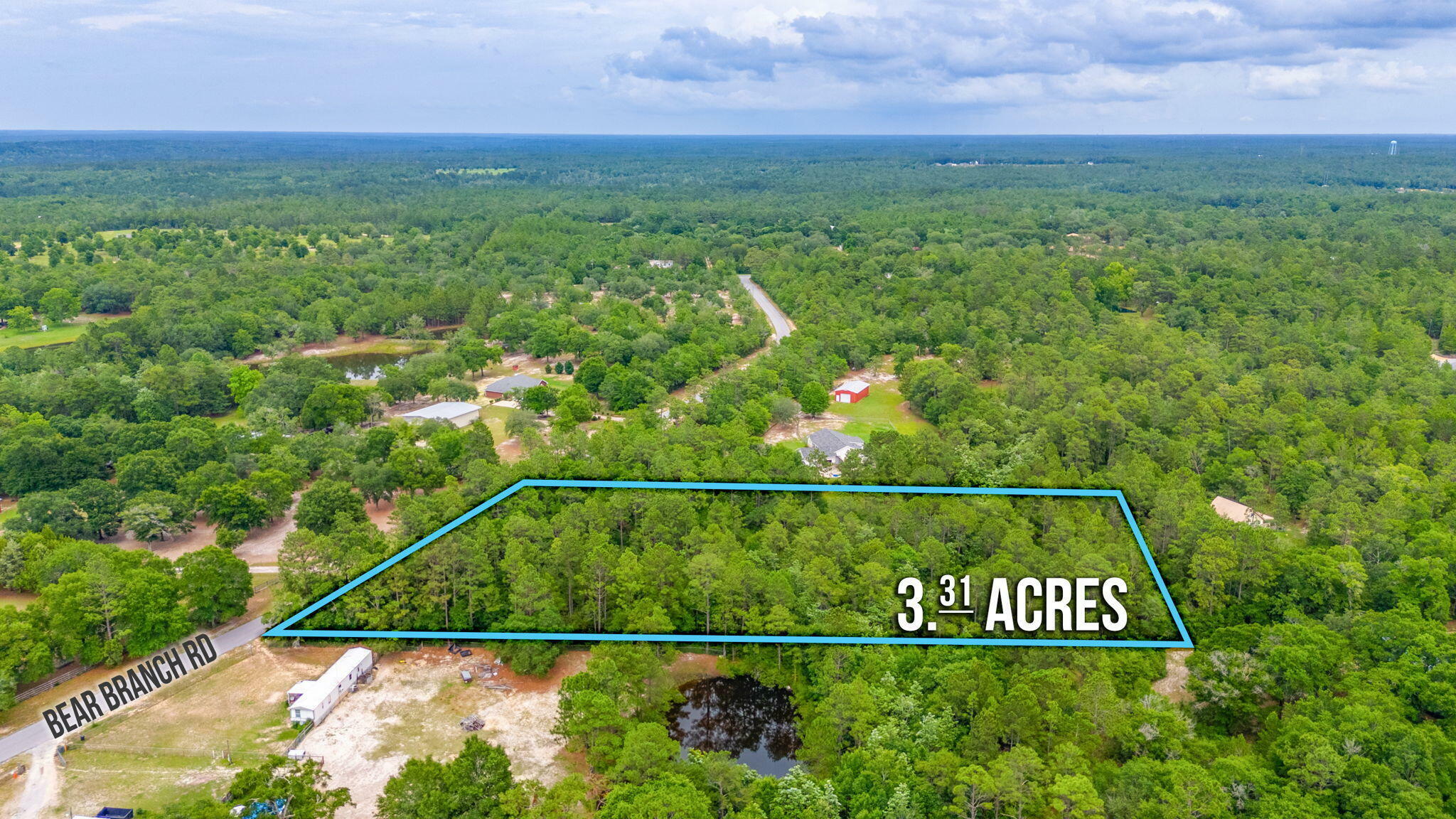 Property Photo: 3.31 Acres Bear Branch Road FL 32539