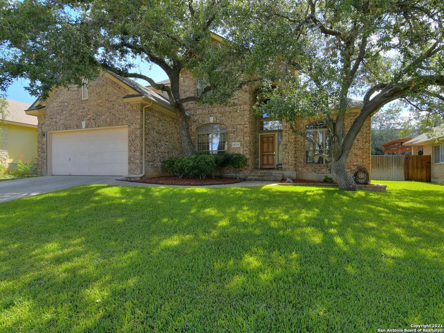 Property Photo:  18506 Elmbrook  TX 78258 