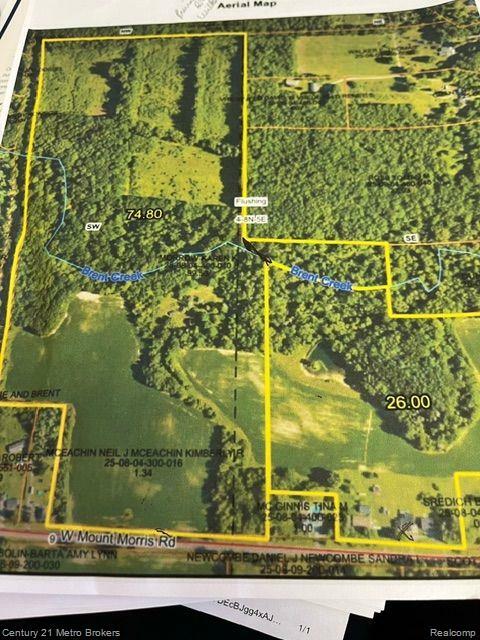 Property Photo: 0 West Mt Morri W West Mt Morris Rd MI 48433
