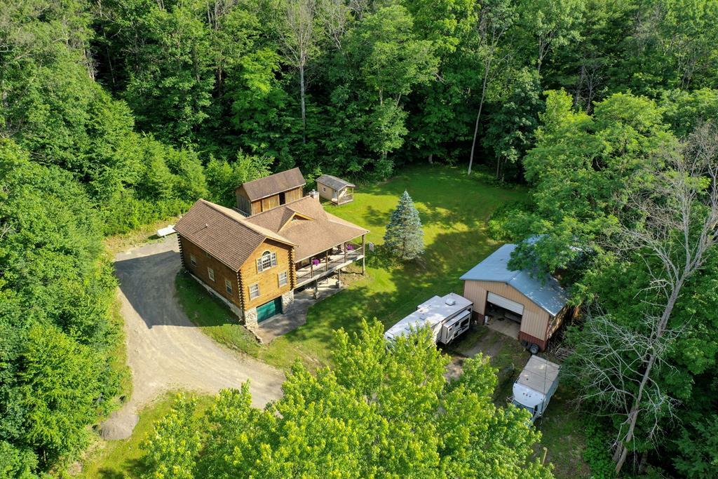 Property Photo:  5470 Wolf Run Road  NY 14821 