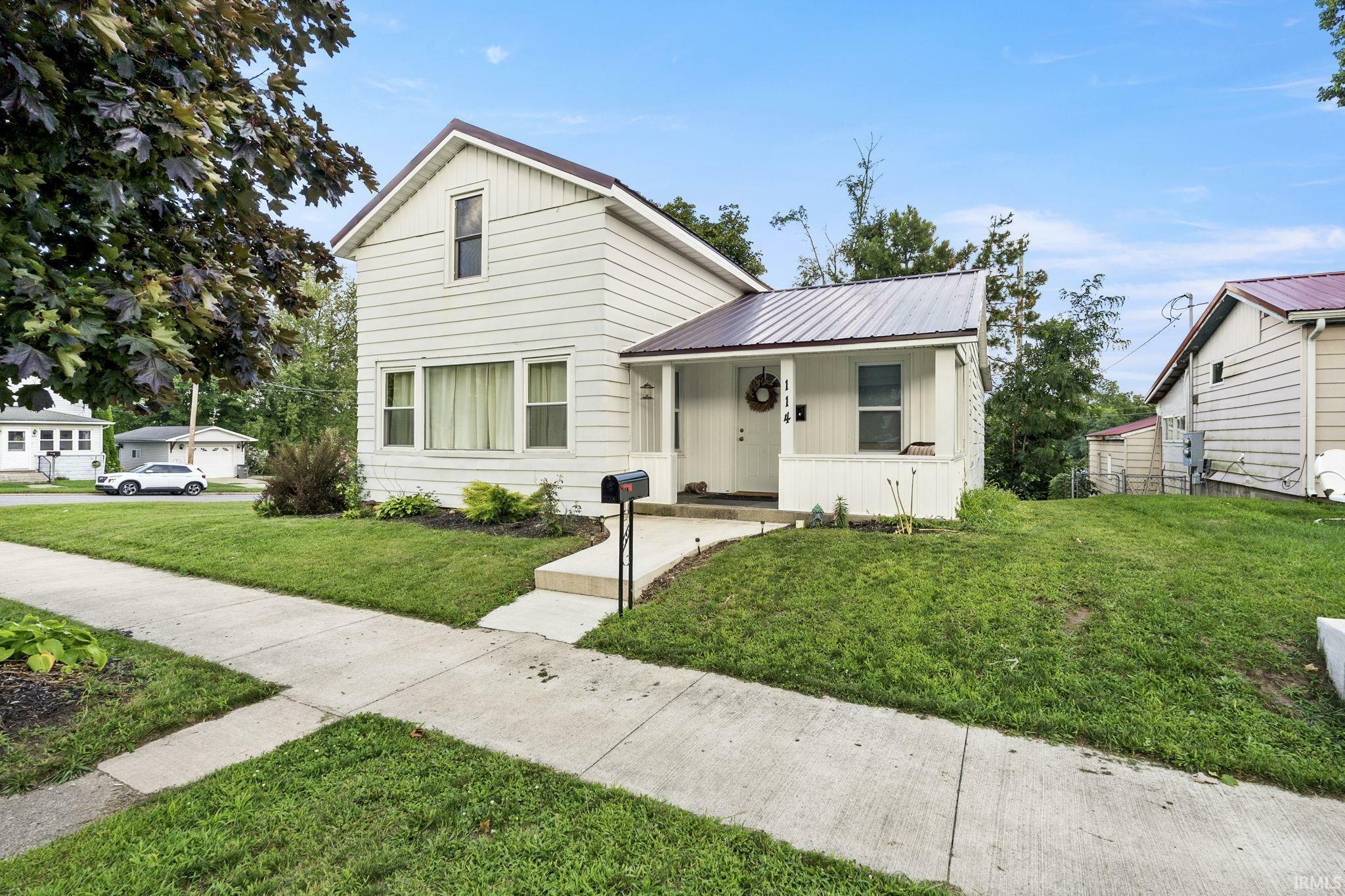 Property Photo:  114 N Poplar Street  IN 46761-1822 