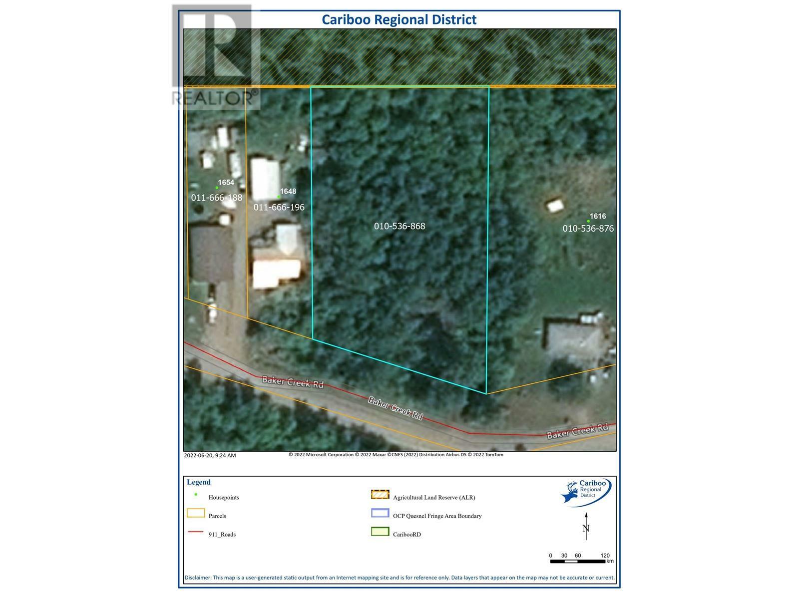 Property Photo:  Lot 1 Baker Creek Road  BC V2J 7H5 