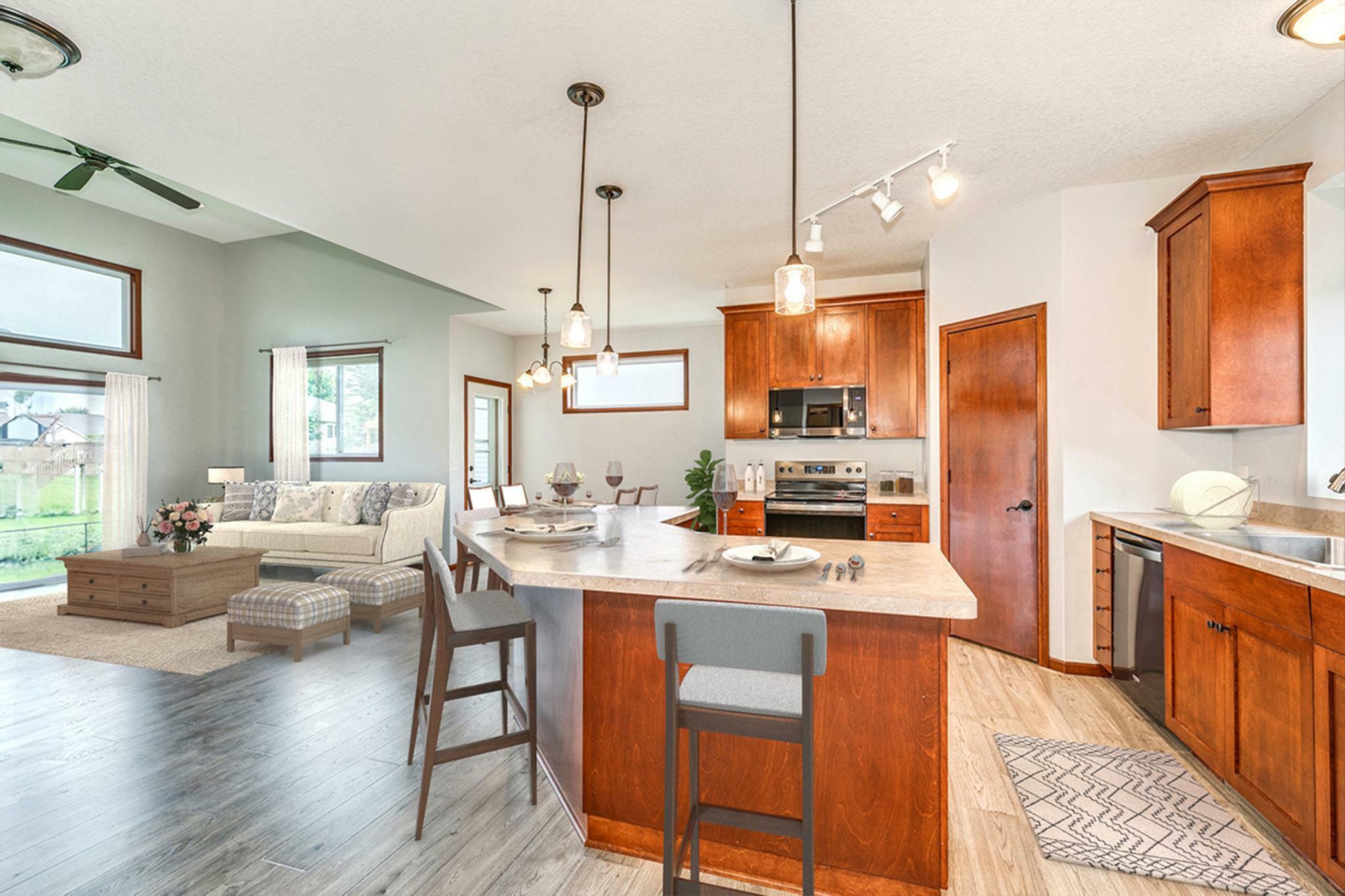 Property Photo:  9107 Prairie Street  MN 55020 