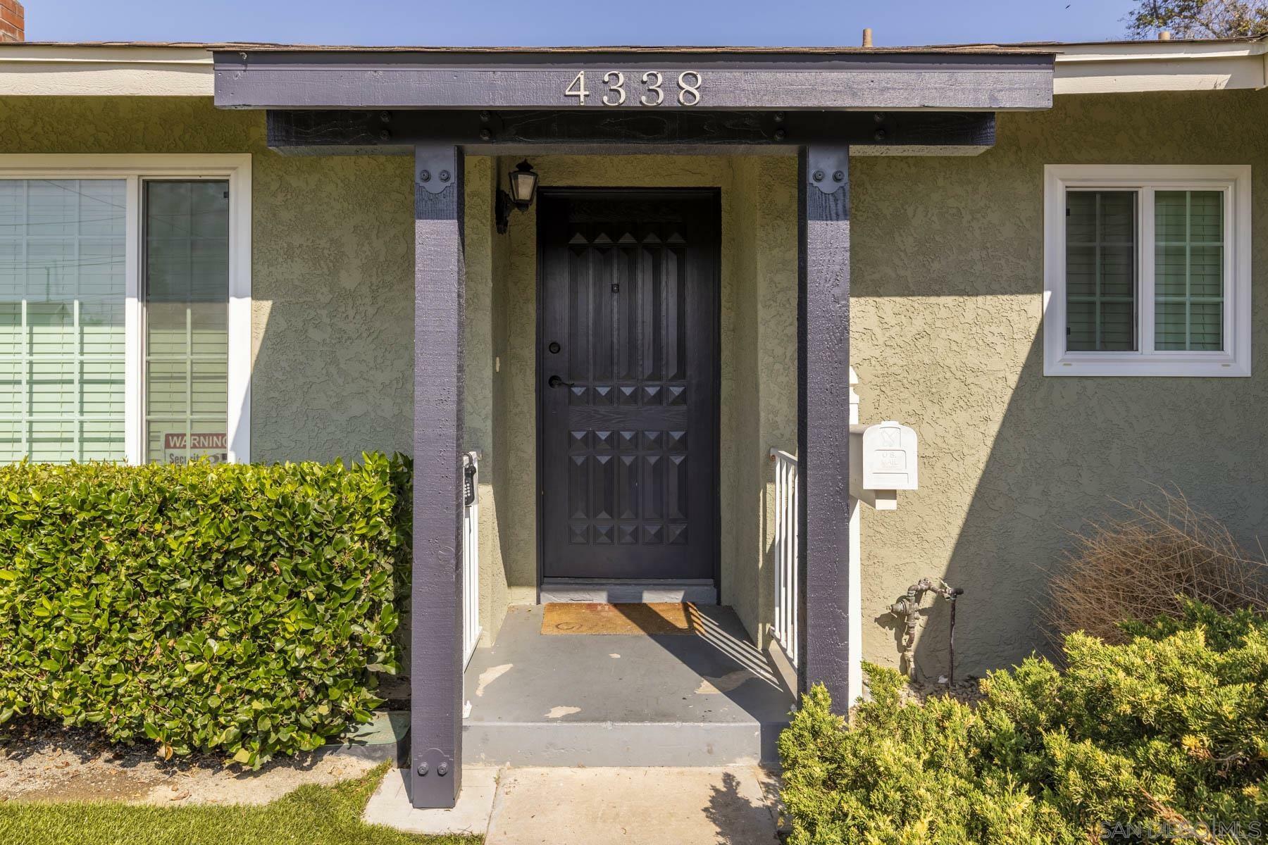 Property Photo: 4338 Mount Elbrus Ct CA 92117