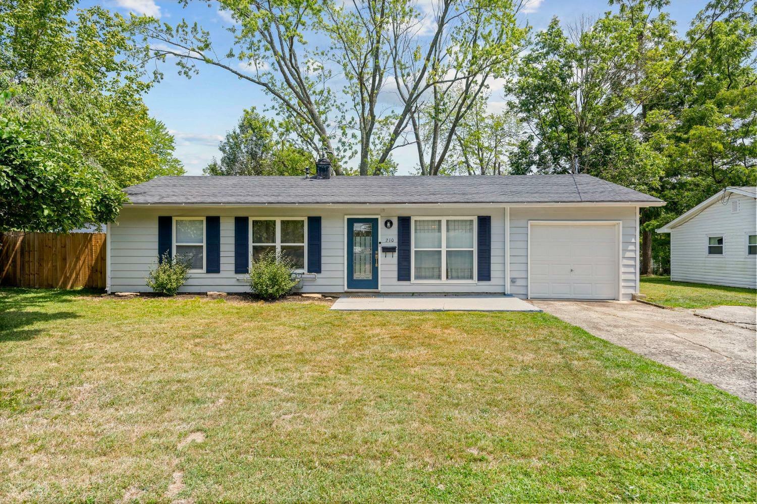 Property Photo:  210 Tuscarora Drive  OH 45140 