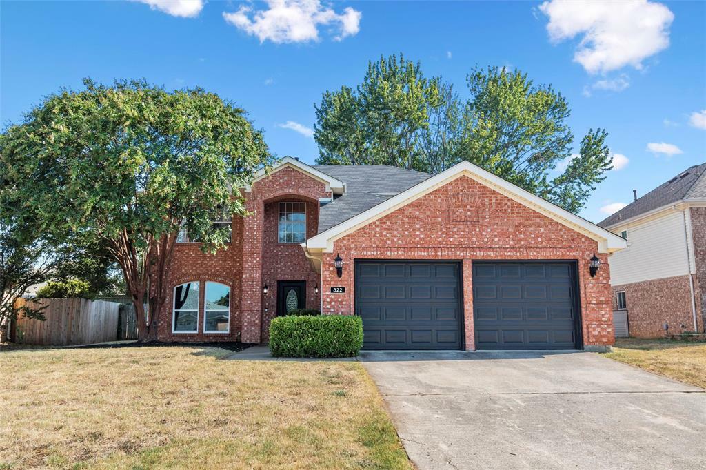 Property Photo:  322 Ashley Oak Lane  TX 75065 