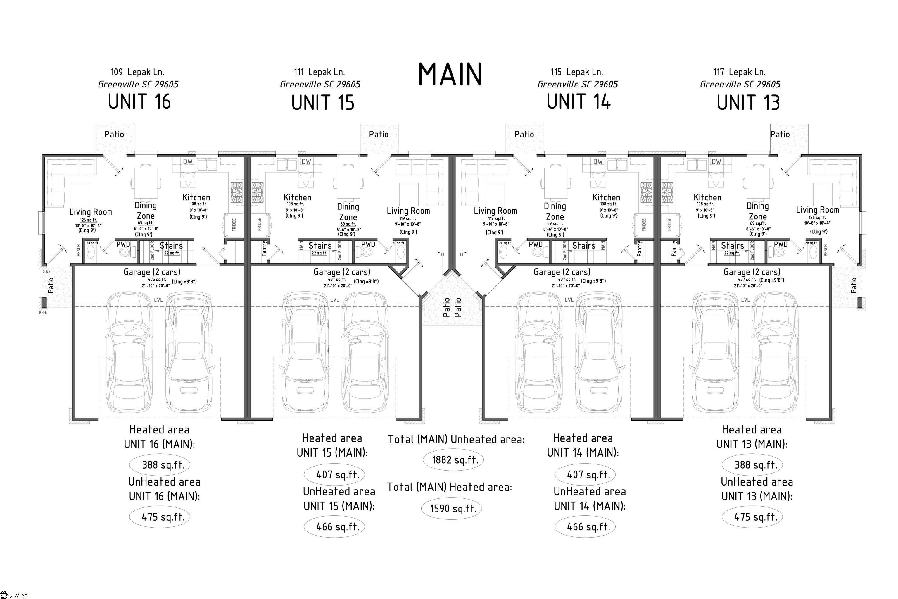 Property Photo:  117 Lepak Lane Lot 15  SC 29605 