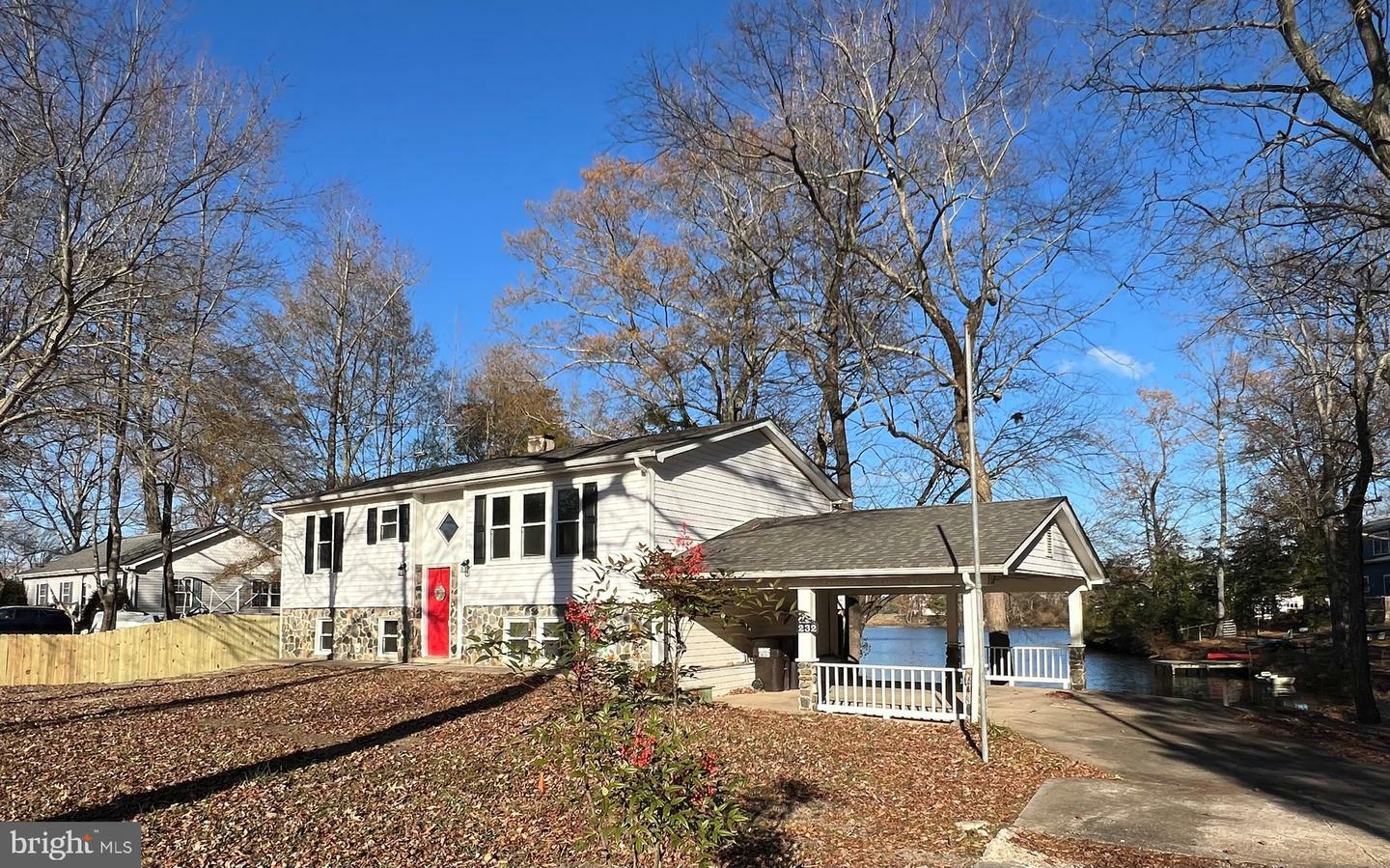 Property Photo:  232 Chrystal Road  VA 22443 