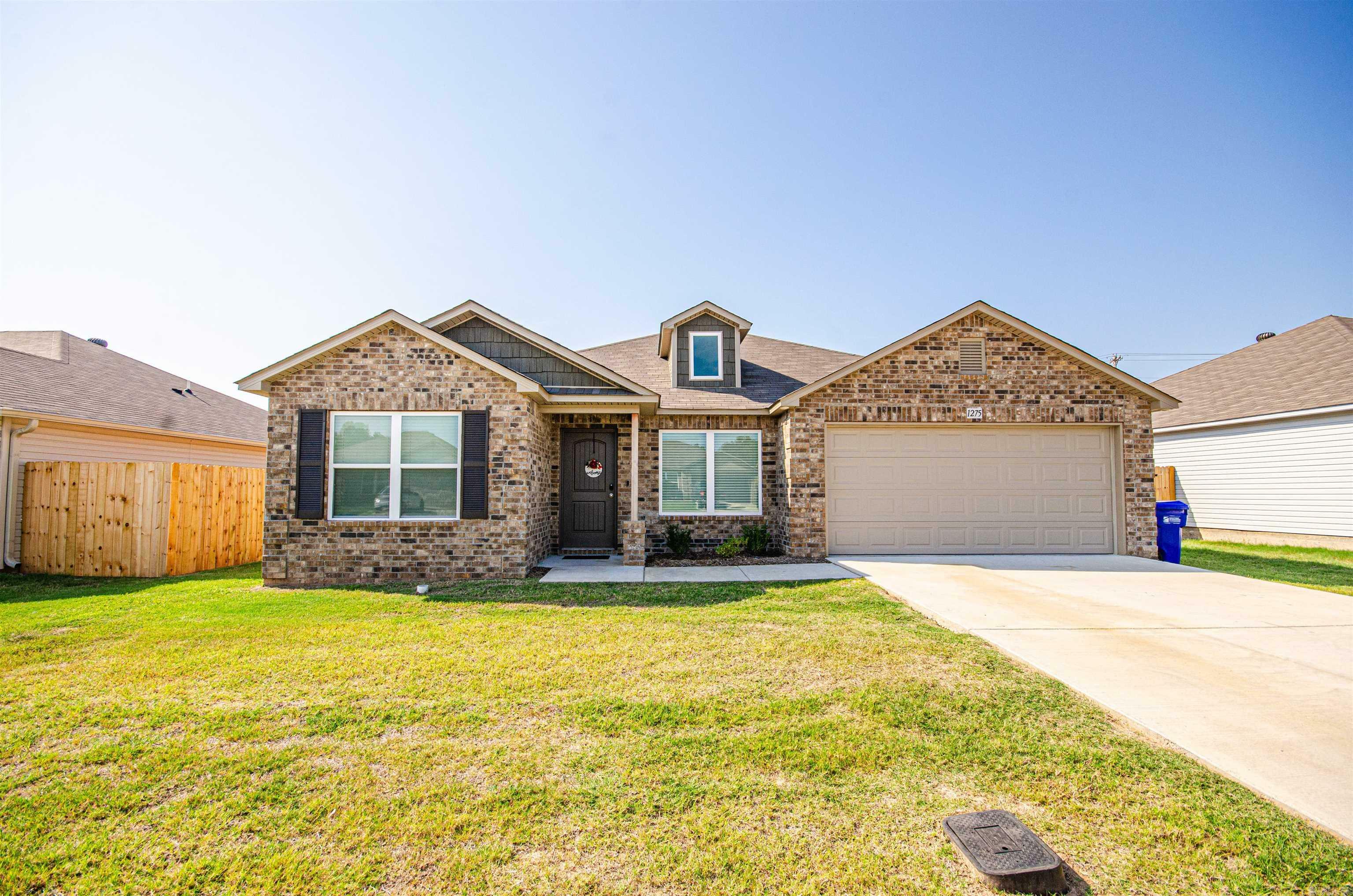 Property Photo:  1275 Cowbell Street  AR 72034 