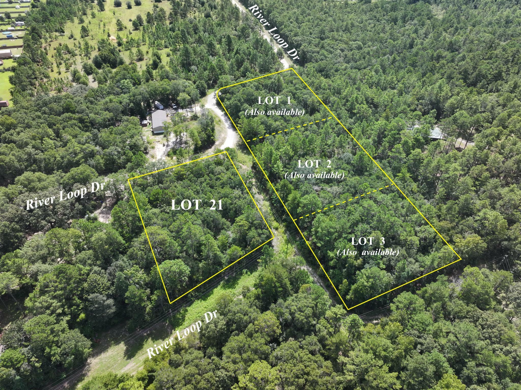 Property Photo: Tbd River Loop Drive Lots 1, 2, 3 FL 32536