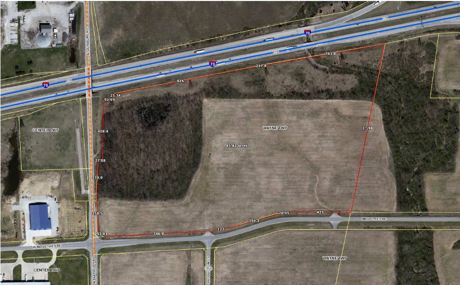 Property Photo:  48 Acres +/- N Portion Of 0 Salisbury Road  IN 47374 