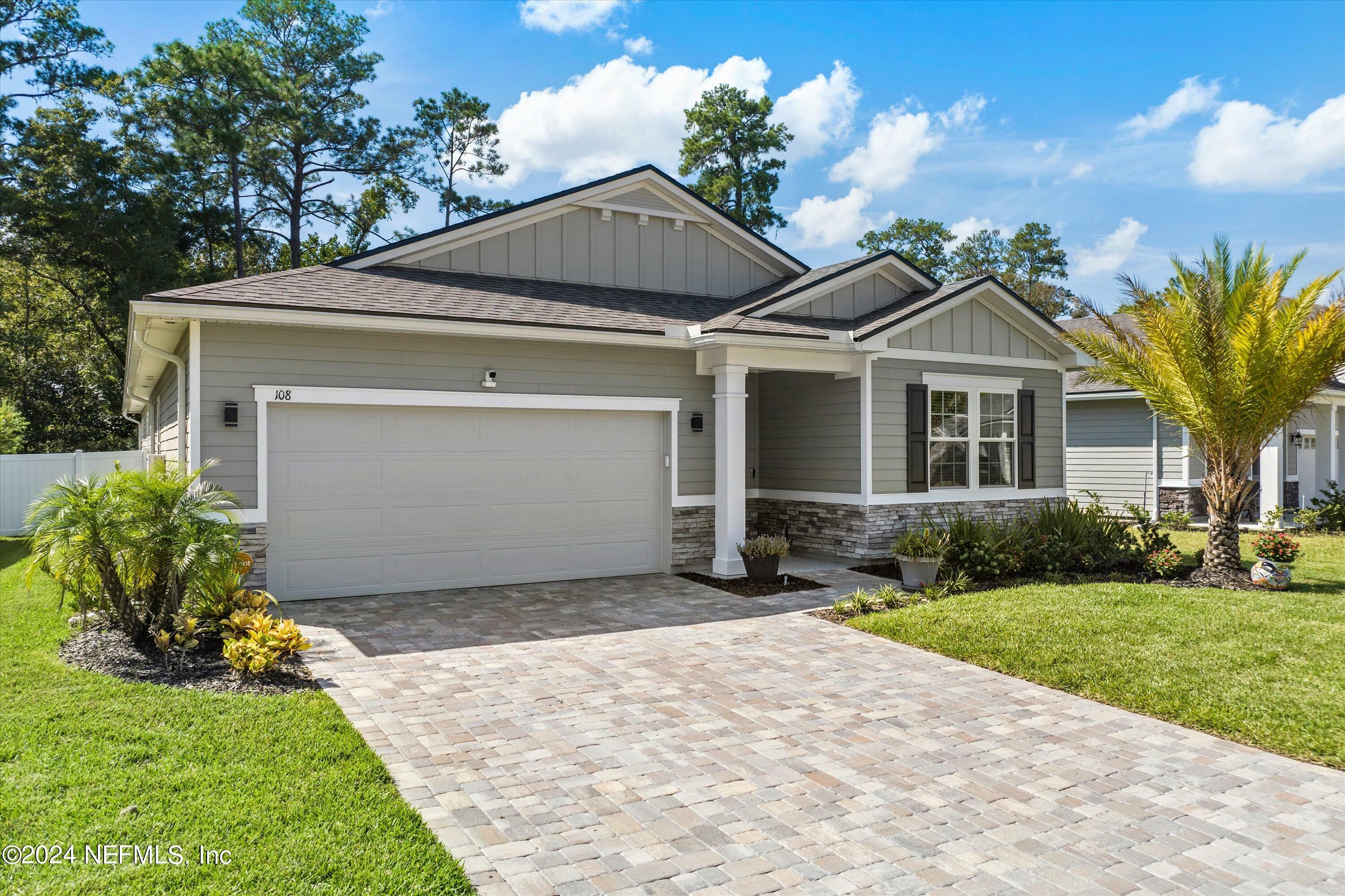 Property Photo:  108 Wards Ravine Way  FL 32259 