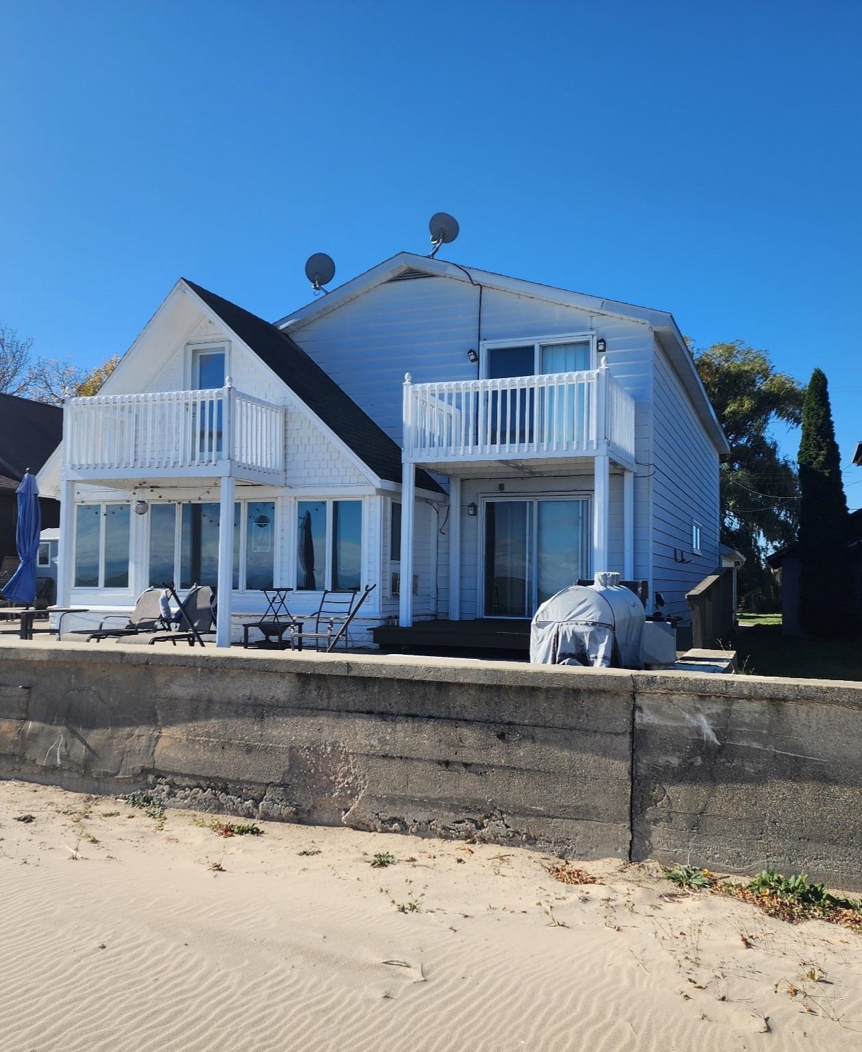 Property Photo:  973 S Linwood Beach Road  MI 48634 