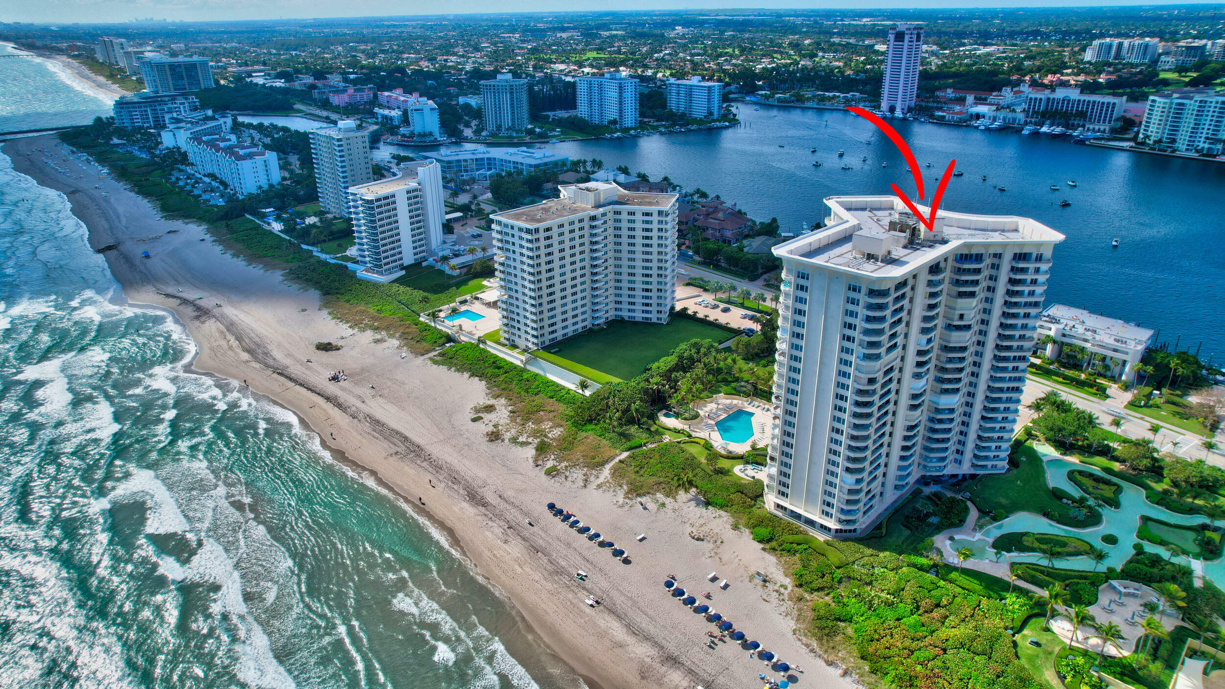 Property Photo:  550 S Ocean Boulevard 1003  FL 33432 