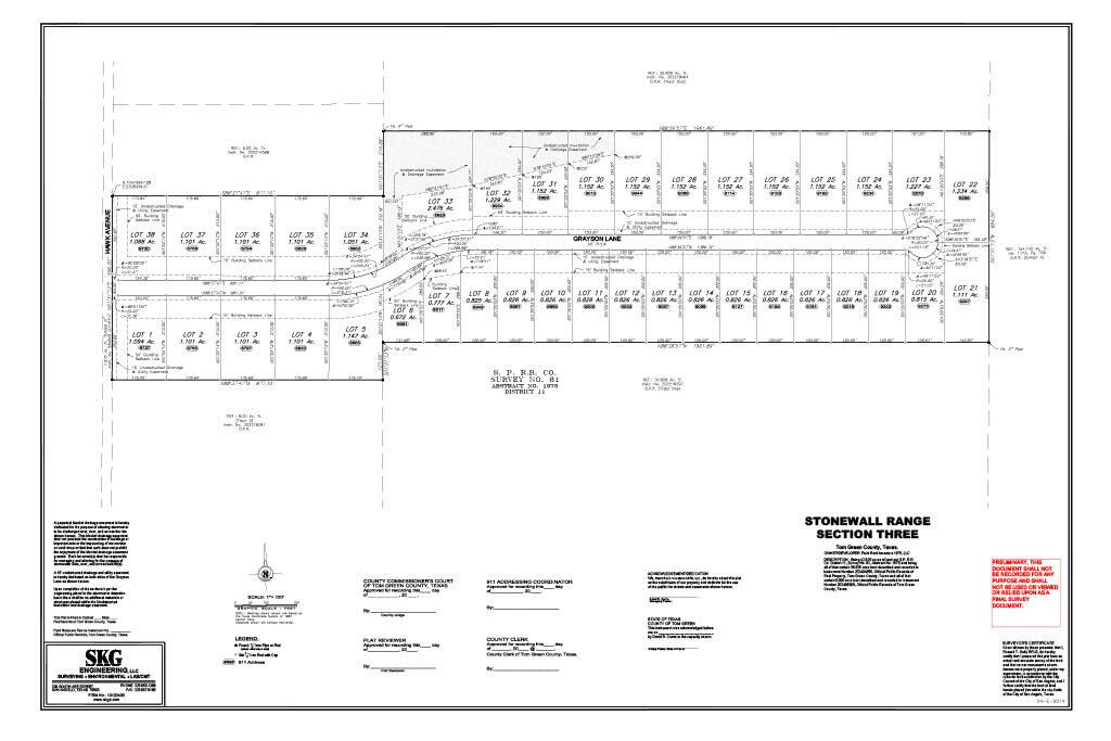 Property Photo:  8797 Grayson Lane  TX 76905 