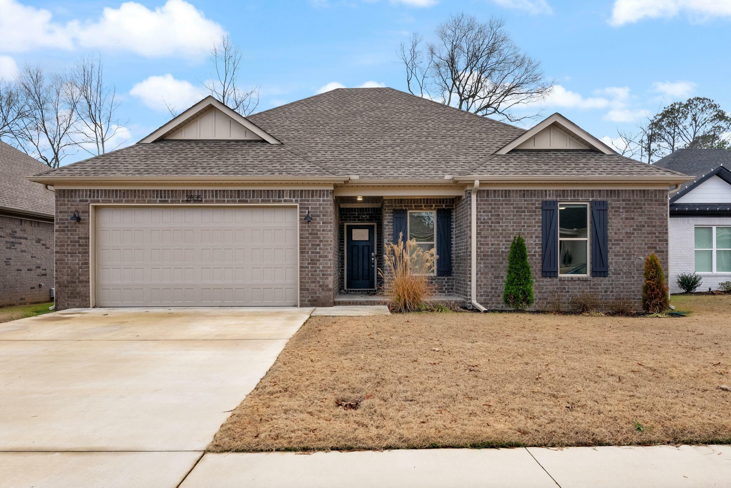 Property Photo:  2835 Carmichael Drive  AR 72034 