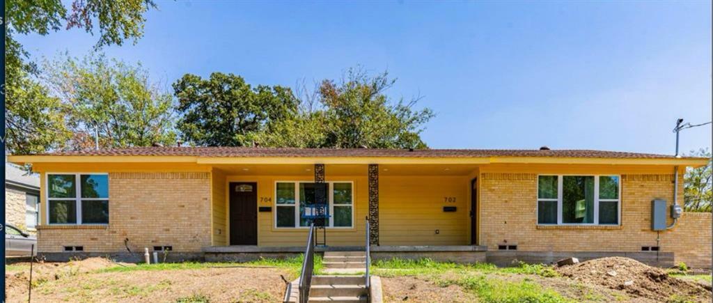 Property Photo:  704/702 Blaylock Drive  TX 75203 