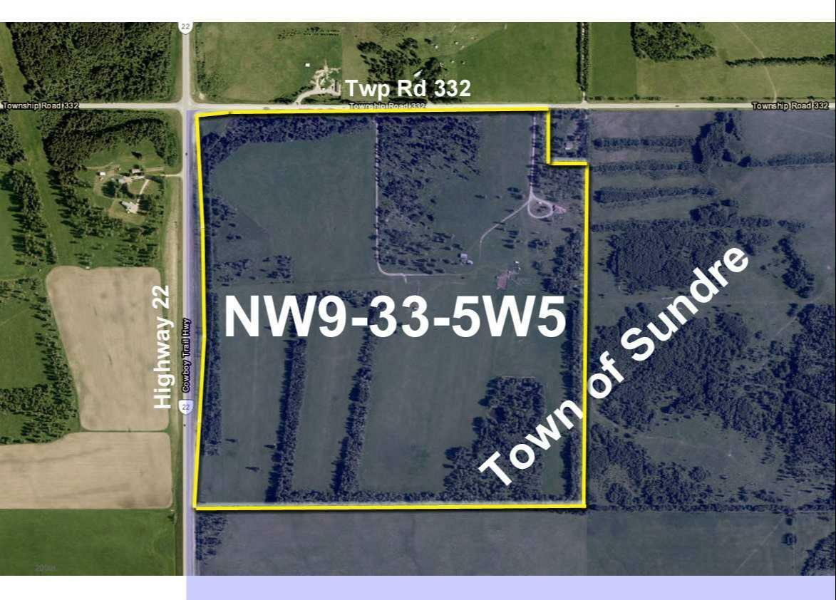 Photo de la propriété:  0 Nw9-33-5W5  AB T0M 1X0 