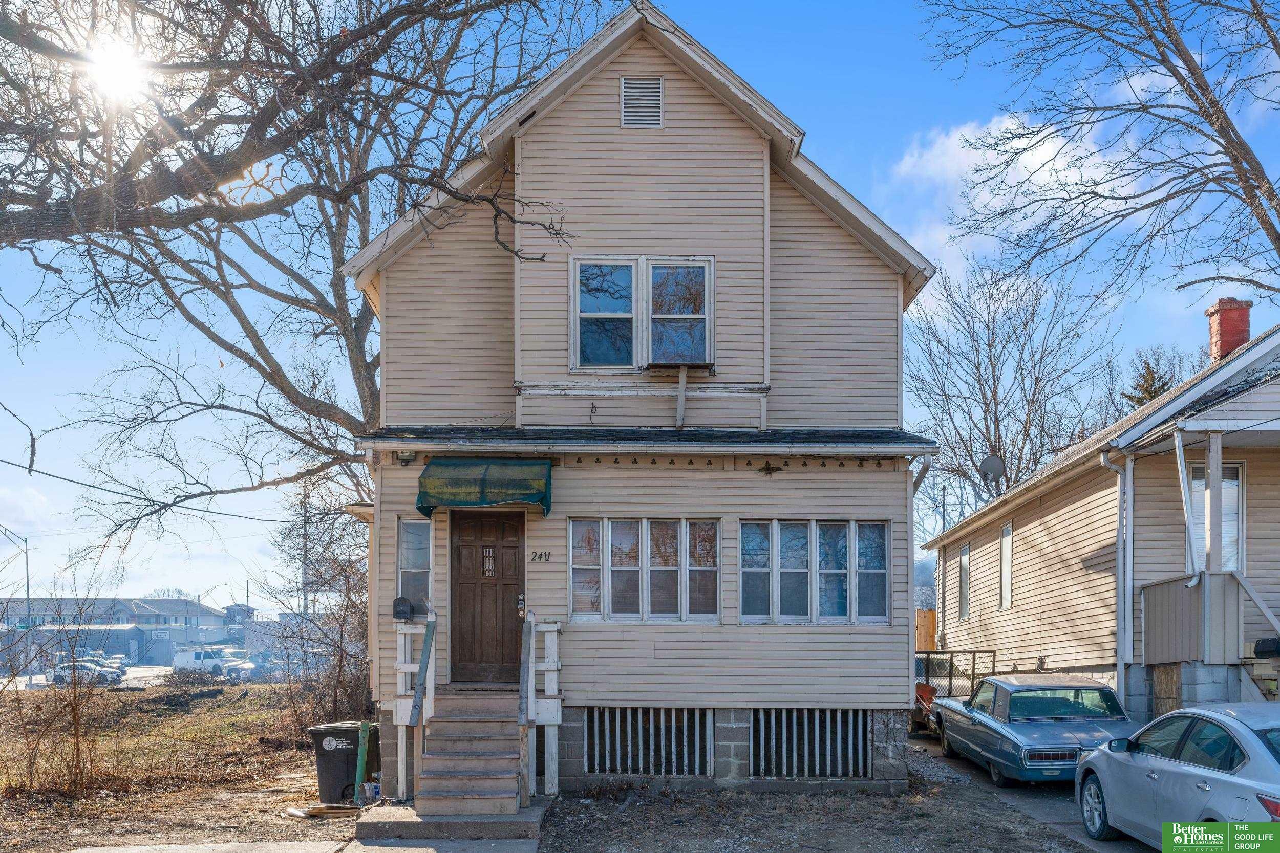 Property Photo:  2411 Pacific Street  NE 68105 