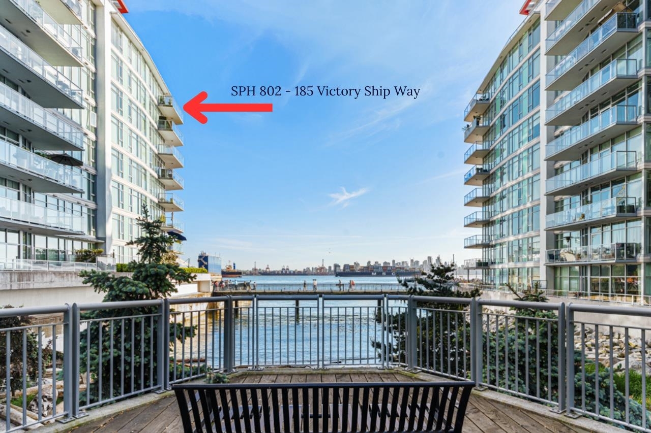 Property Photo:  185 Victory Ship Way 802  BC V7L 0G2 