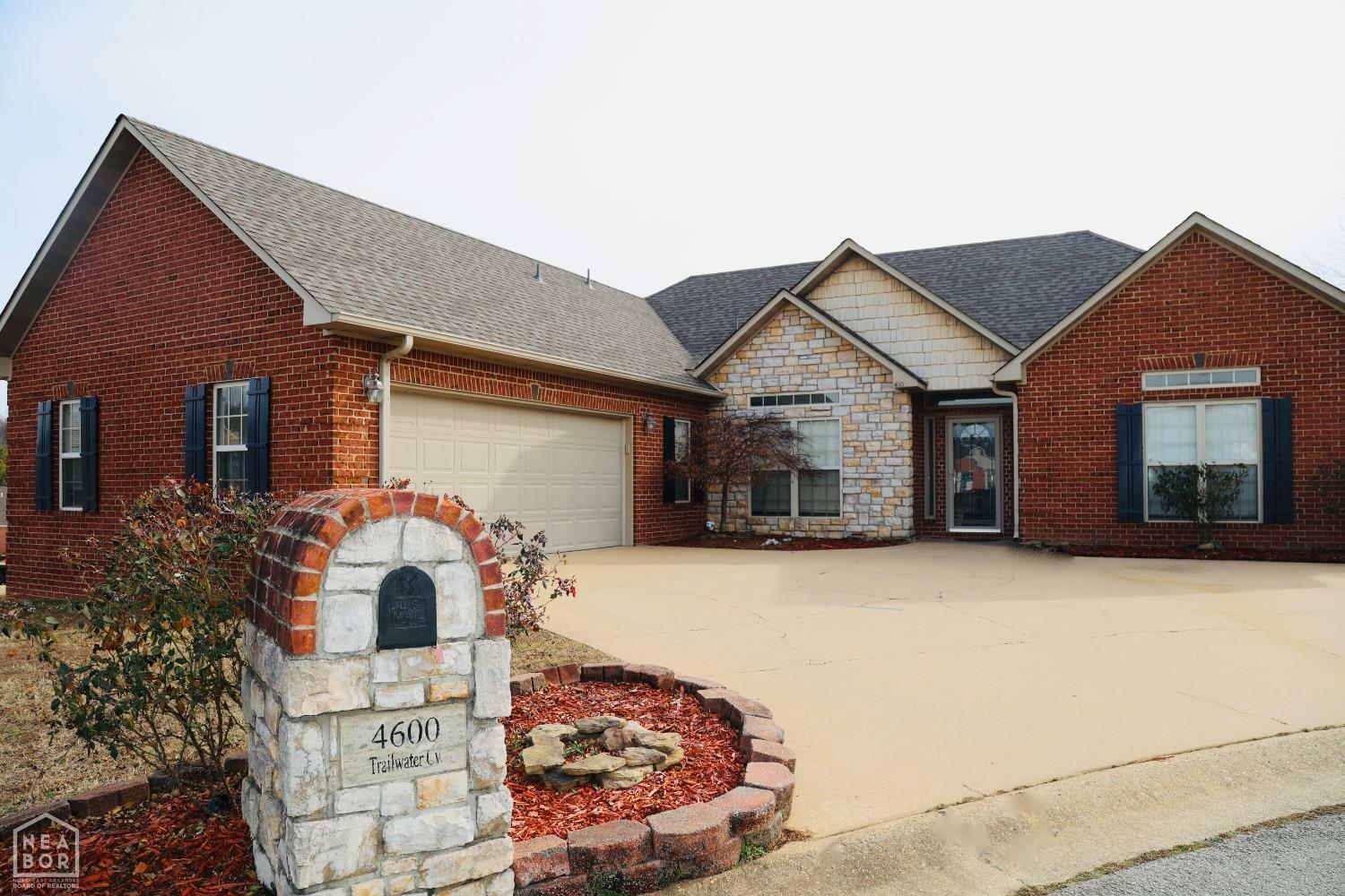 Property Photo:  4600 Trailwater Cove  AR 72404 