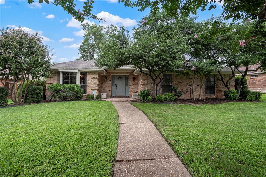 Property Photo:  4609 Normandy Lane  TX 75093 