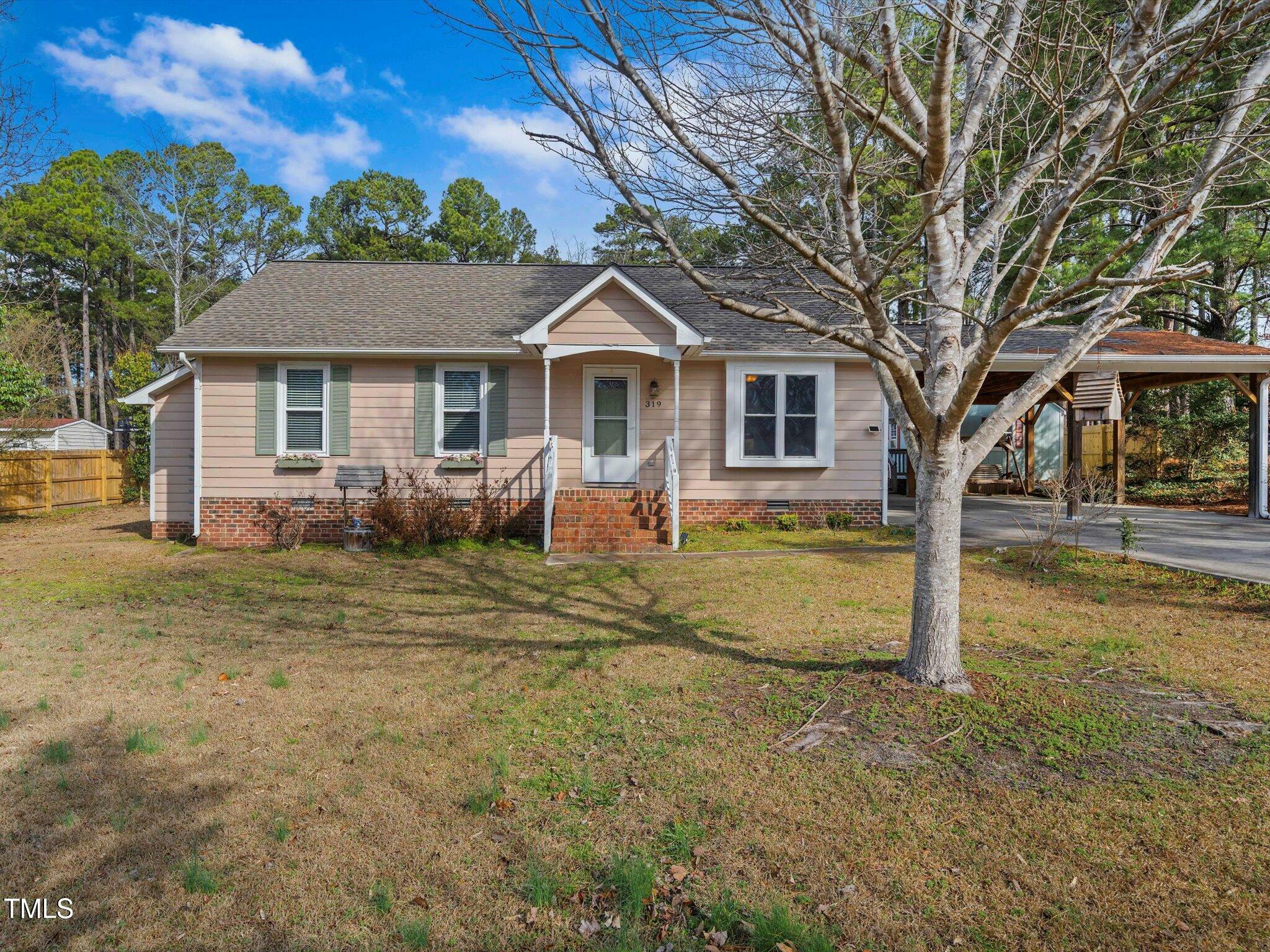 Property Photo:  319 Forest Lane  NC 27591 