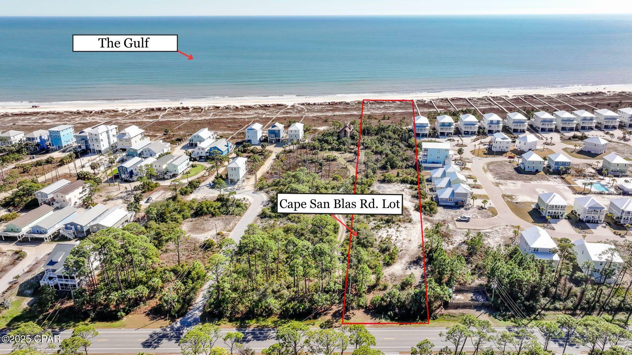 Property Photo:  Tbd Cape San Blas Road  FL 32456 