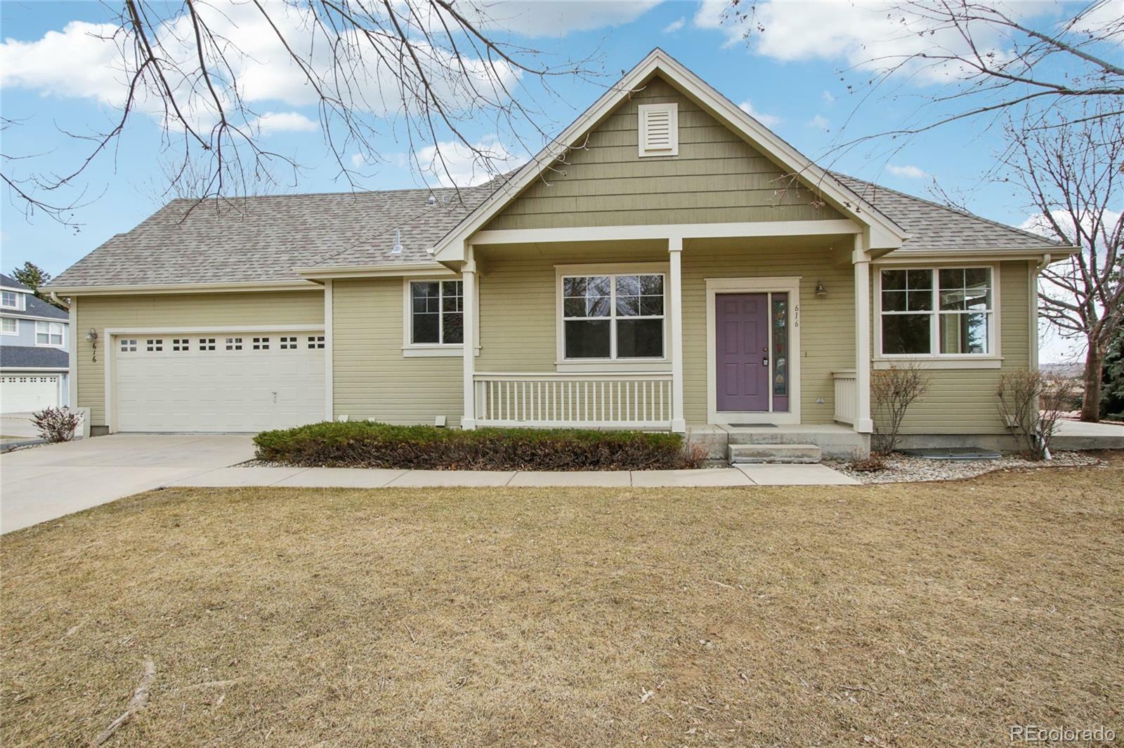 Property Photo: 616 Wild Ridge Circle CO 80026