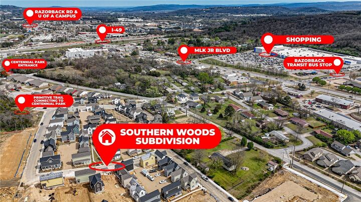 Property Photo:  1026 S Laramie Heights  AR 72704 