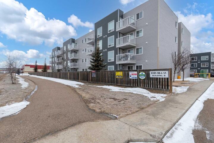 Property Photo: 5101 18 Street 105B AB T9V 2G7